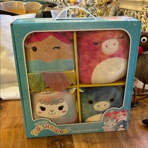 Squishmallows Gift Box Fairy Alicorn Dragon Unicorn 8" Plush Stuffed Animal Set
